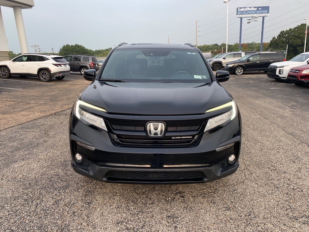 Used 2022 Honda Pilot Black Edition with VIN 5FNYF6H77NB026013 for sale in Kansas City