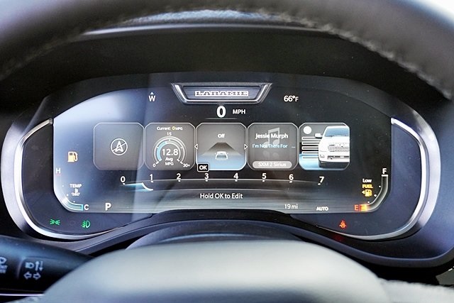 New 2026 Granite Crystal Metallic Clear-Coat Exterior Paint RAM Laramie image 42