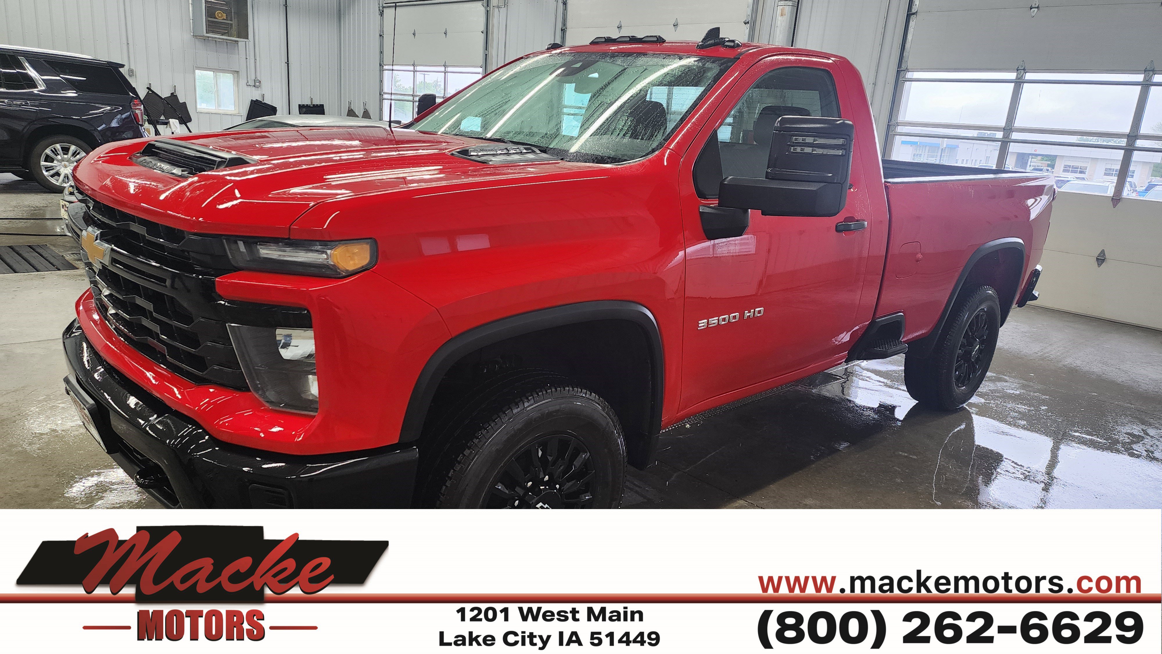 Used 2024 Red Hot Chevrolet WT image 1