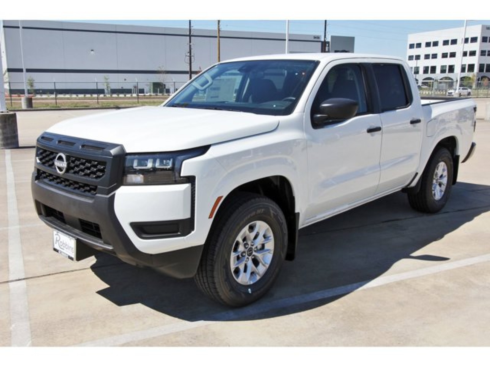 2026 Nissan Frontier S White at Robbins Nissan