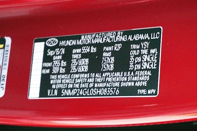 Used 2025 Red Hyundai SEL image 32