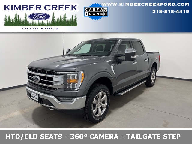 Used 2022 Ford F-150 Lariat with VIN 1FTFW1E88NKF14722 for sale in Pine River, Minnesota