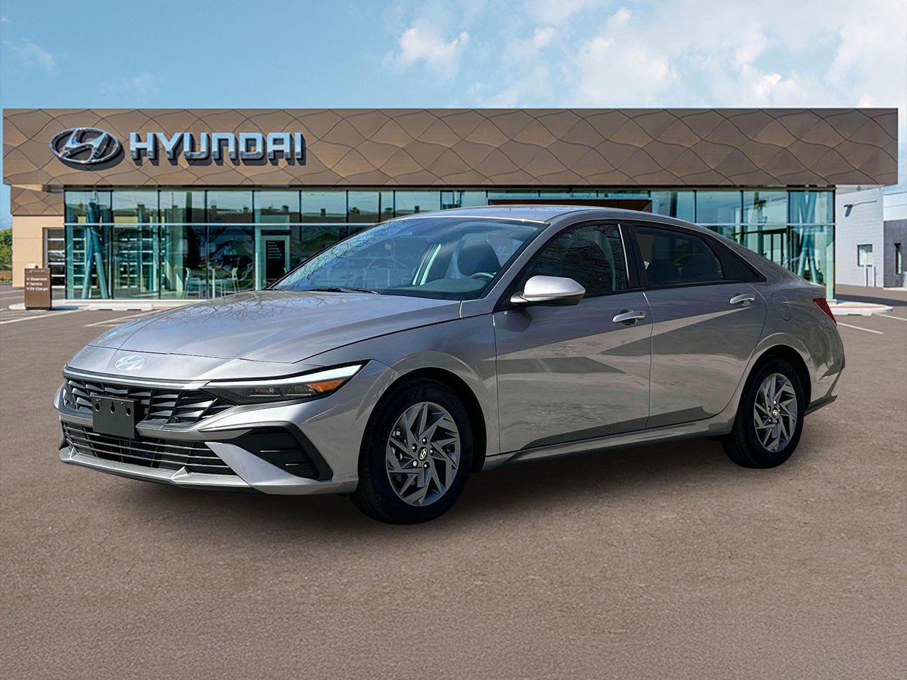 2025 Hyundai Elantra Hybrid Blue photo 2