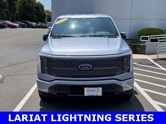 Used 2022 Ford F-150 Lightning Lariat with VIN 1FTVW1EL2NWG16400 for sale in Branford, CT