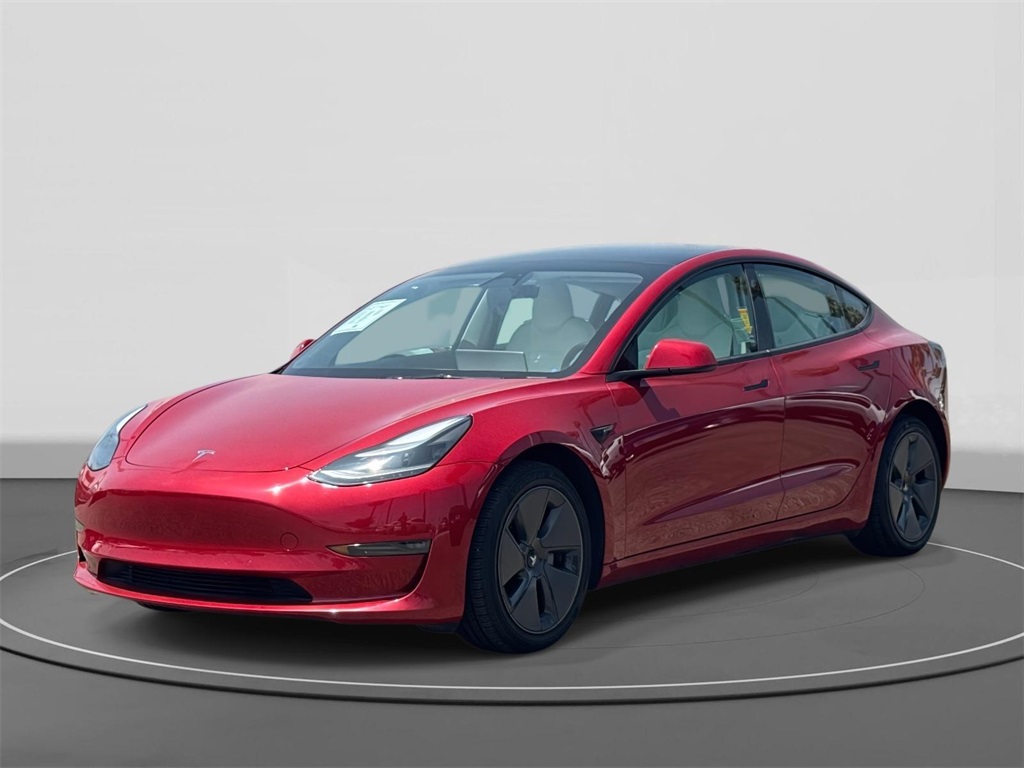 Used 2022 Tesla Model 3 Long Range with VIN 5YJ3E1EB1NF338952 for sale in Fontana, CA
