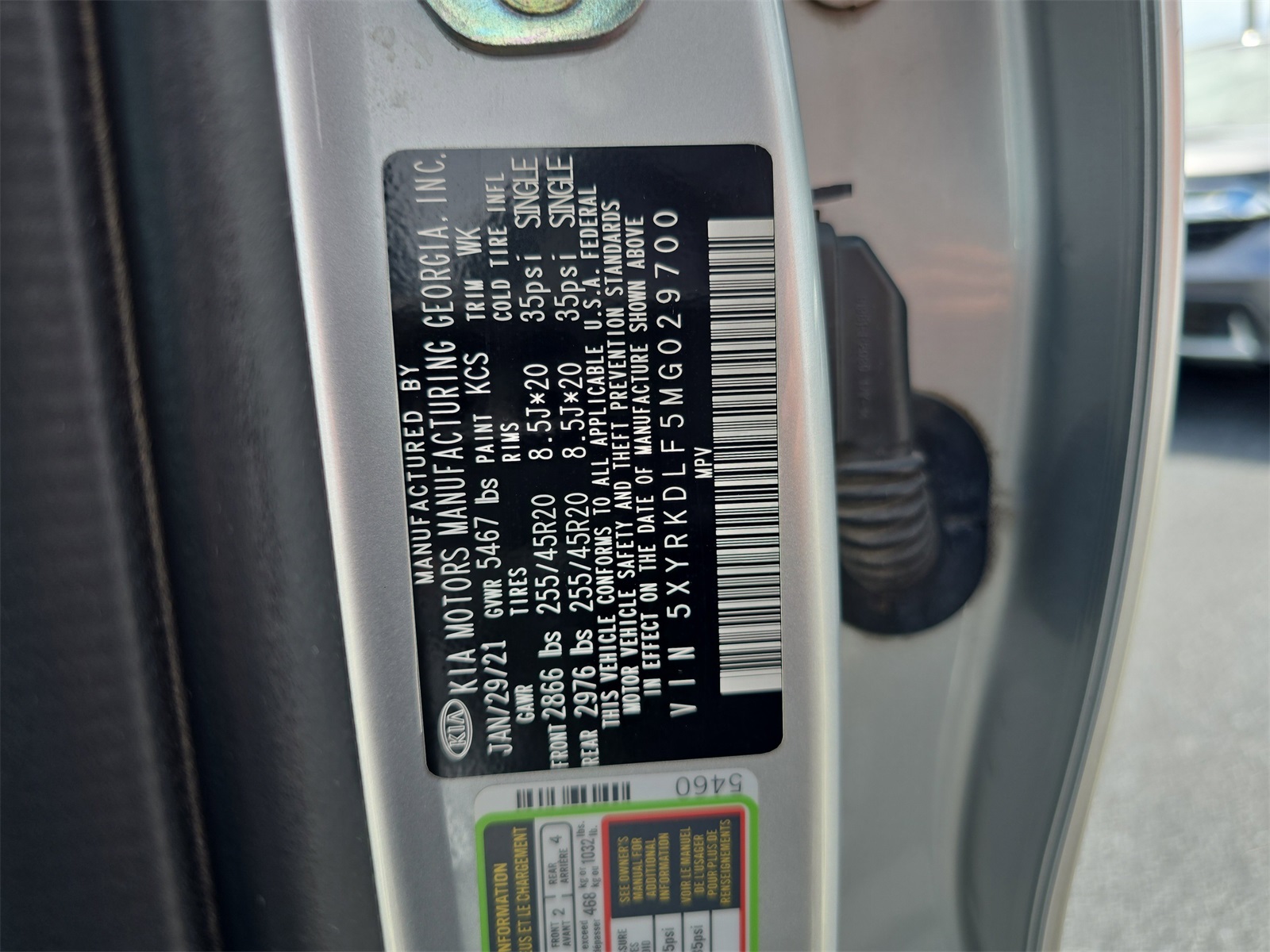 2021 Kia Sorento SX photo 28