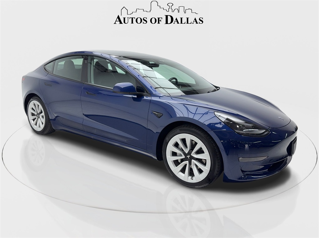 Used 2022 Tesla Model 3 Long Range with VIN 5YJ3E1EB5NF175450 for sale in Plano, TX