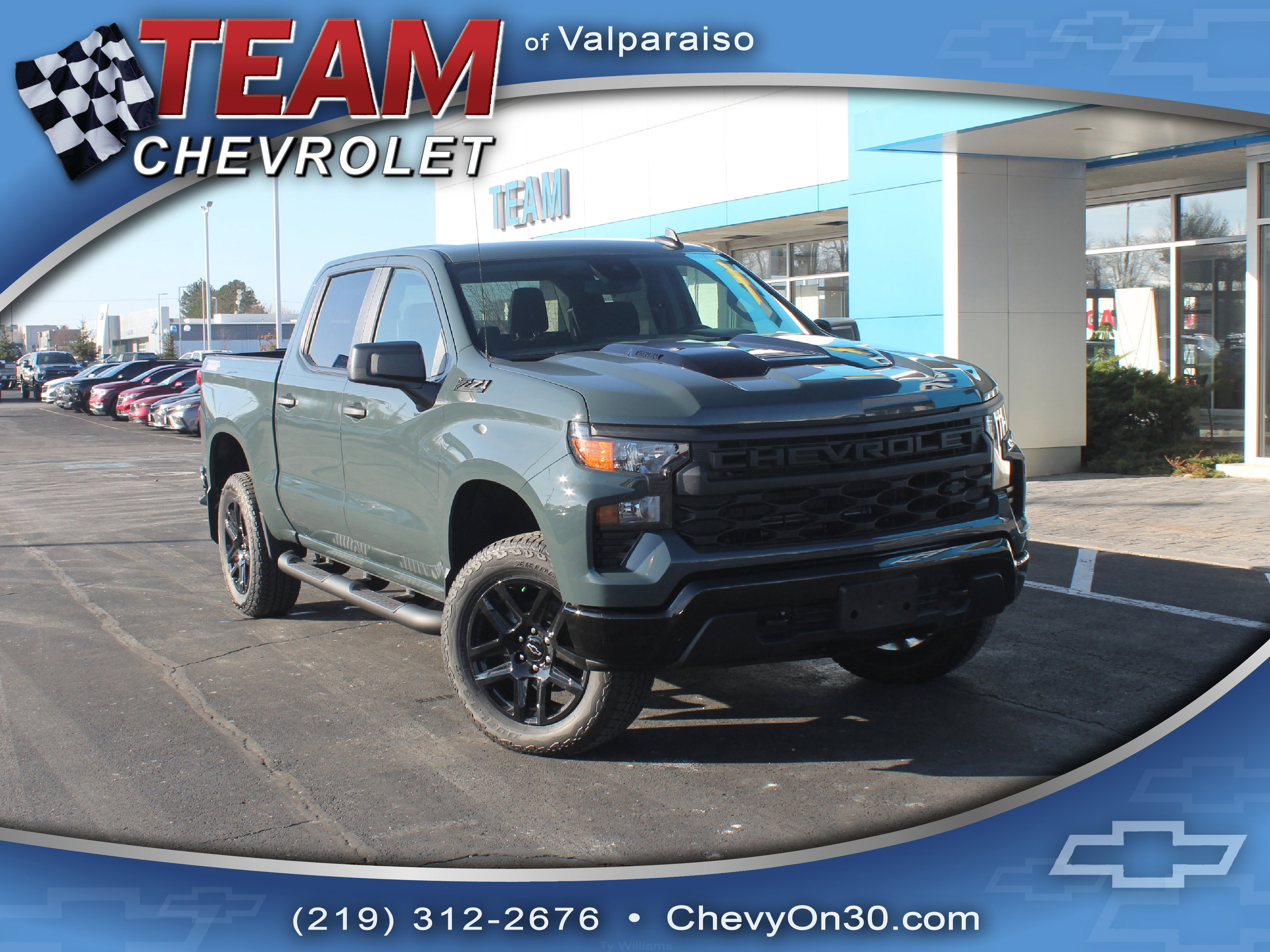 2026 Chevrolet Silverado 1500 Custom Trail Boss Crew Cab 4WD
