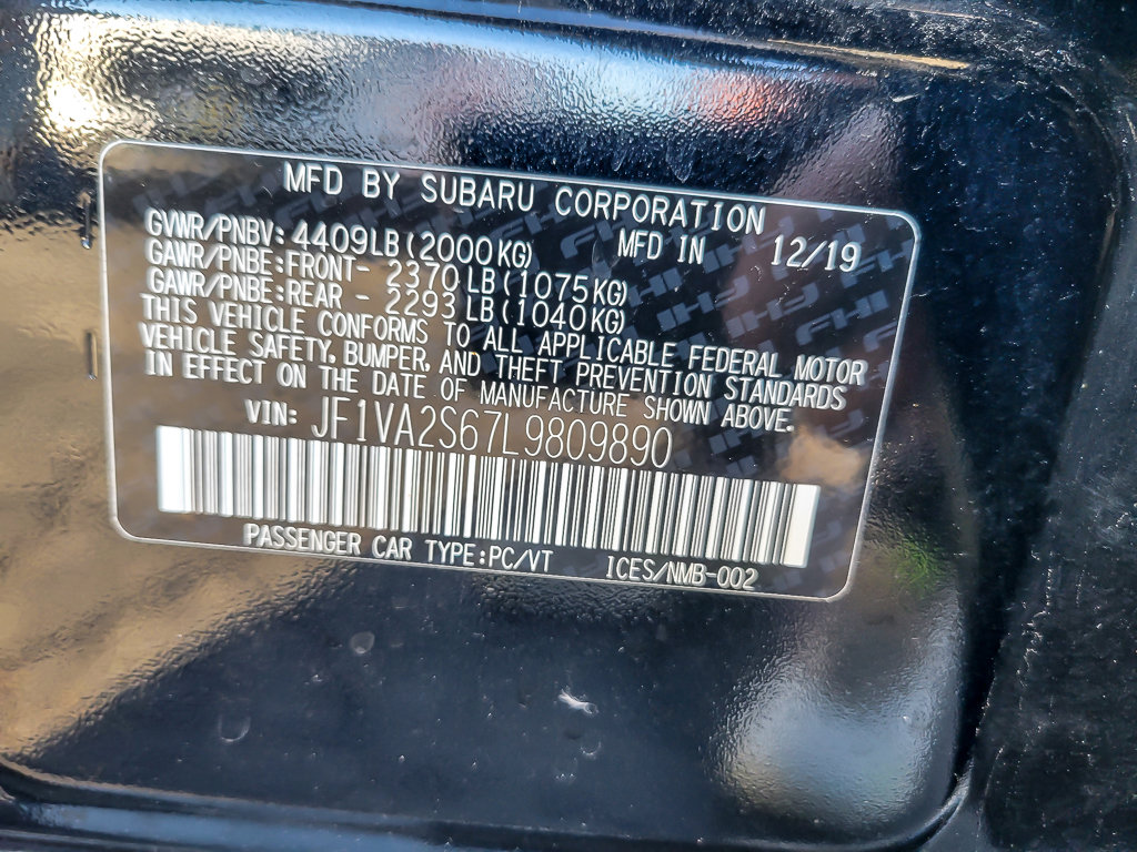 2020 SUBARU WRX - Image 25