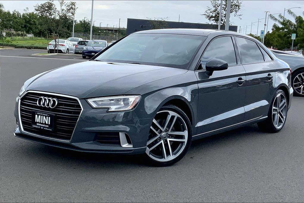 Used 2018 Audi A3 Sedan Premium with VIN WAUAUGFF0J1027169 for sale in Kapolei, HI