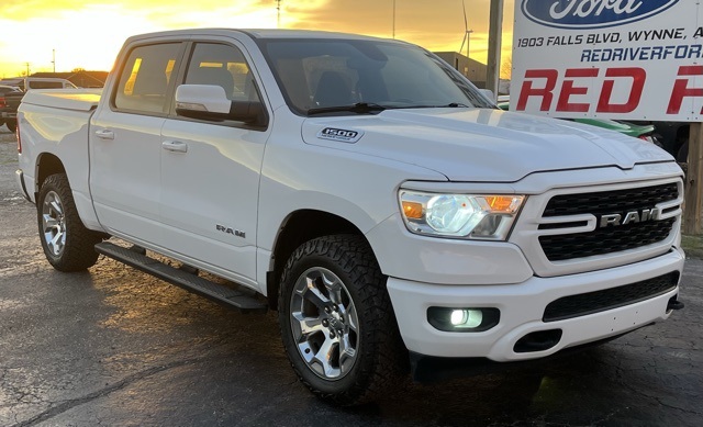 Used 2022 RAM Ram 1500 Pickup Big Horn/Lone Star with VIN 1C6SRFFT7NN428183 for sale in Little Rock