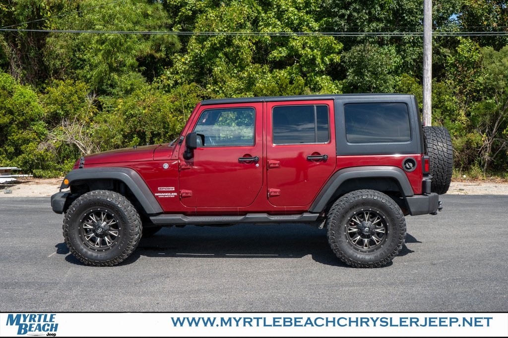2012 Jeep Wrangler Unlimited Sport photo 3