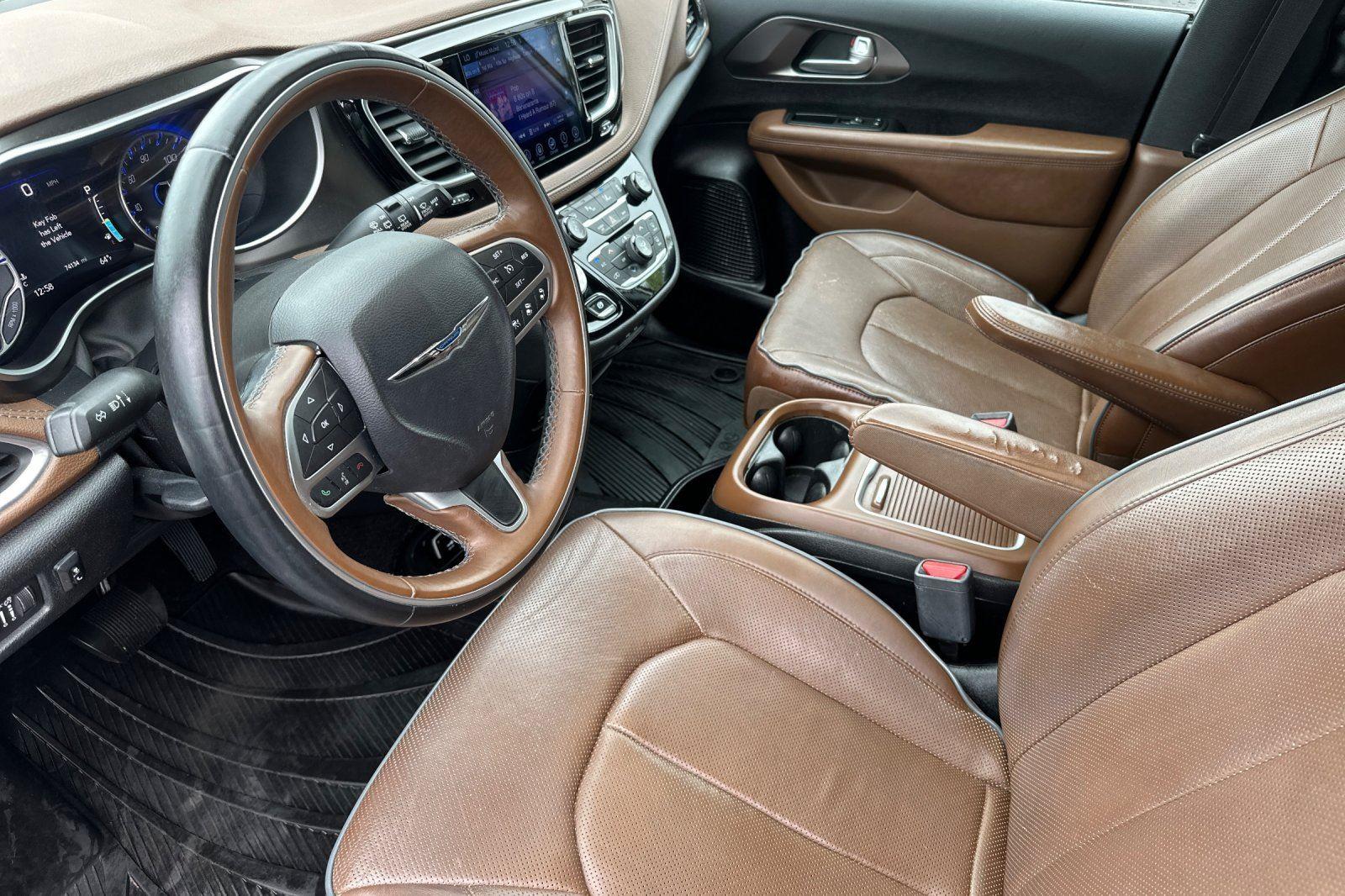 Certified 2017 Chrysler Pacifica Limited with VIN 2C4RC1GG5HR594657 for sale in Santa Cruz, CA