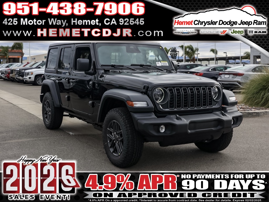 2026 Jeep Wrangler 4-Door Sport S's photo