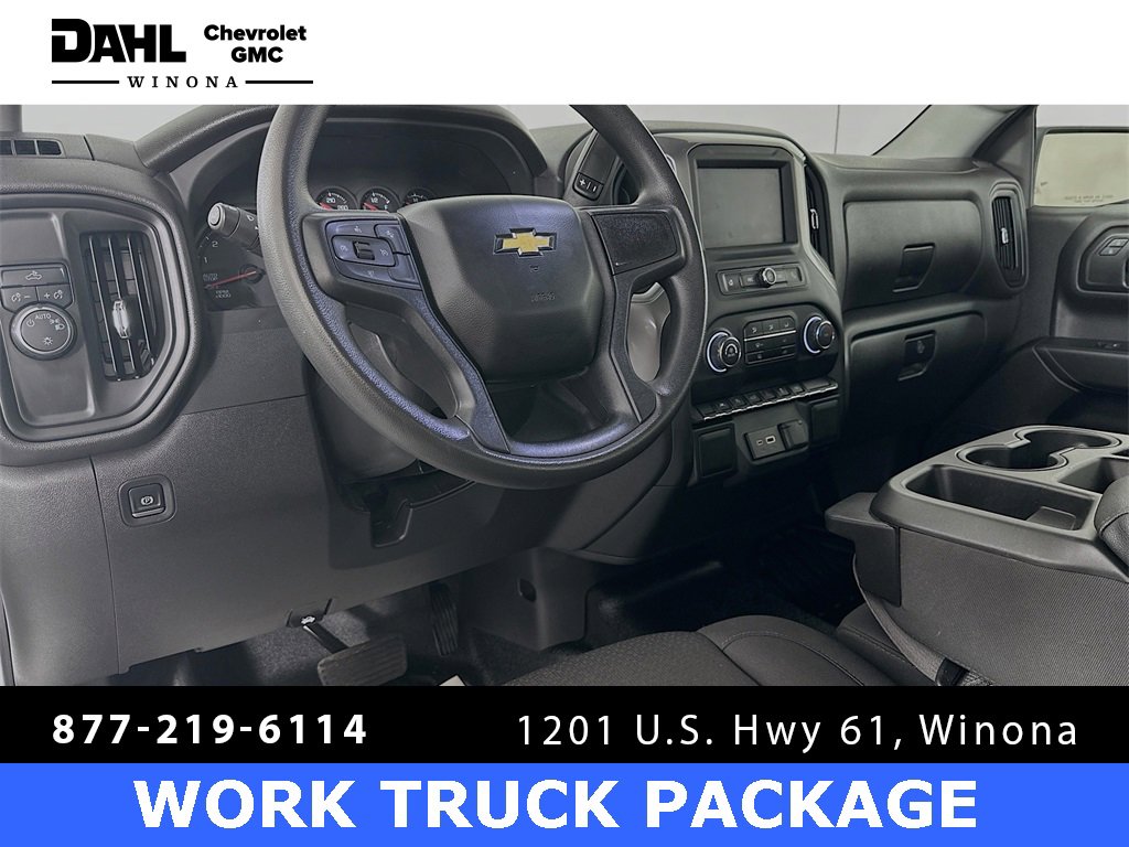 Used 2024 Chevrolet Silverado 1500 Work Truck with VIN 3GCNAAED8RG349694 for sale in Winona, Minnesota