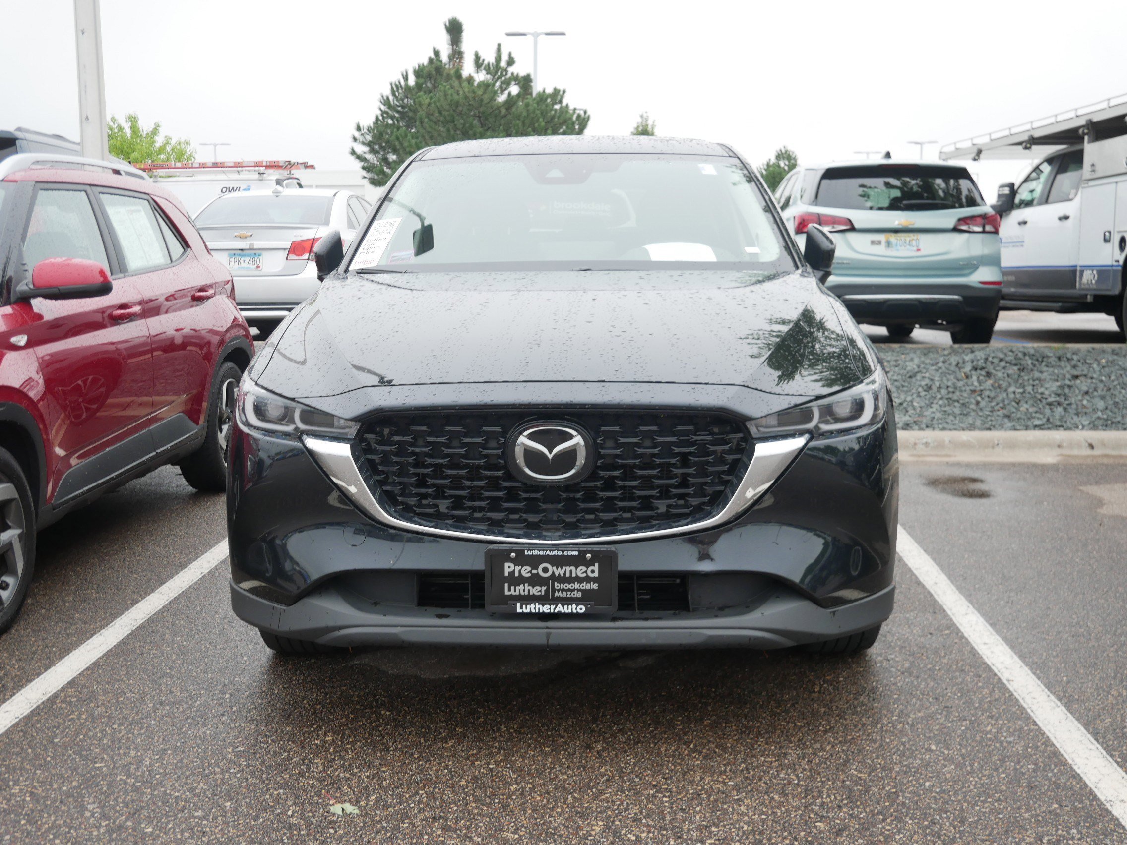 Certified 2023 Mazda CX-5 S Premium Plus package with VIN JM3KFBEM0P0255764 for sale in Brooklyn Center, Minnesota