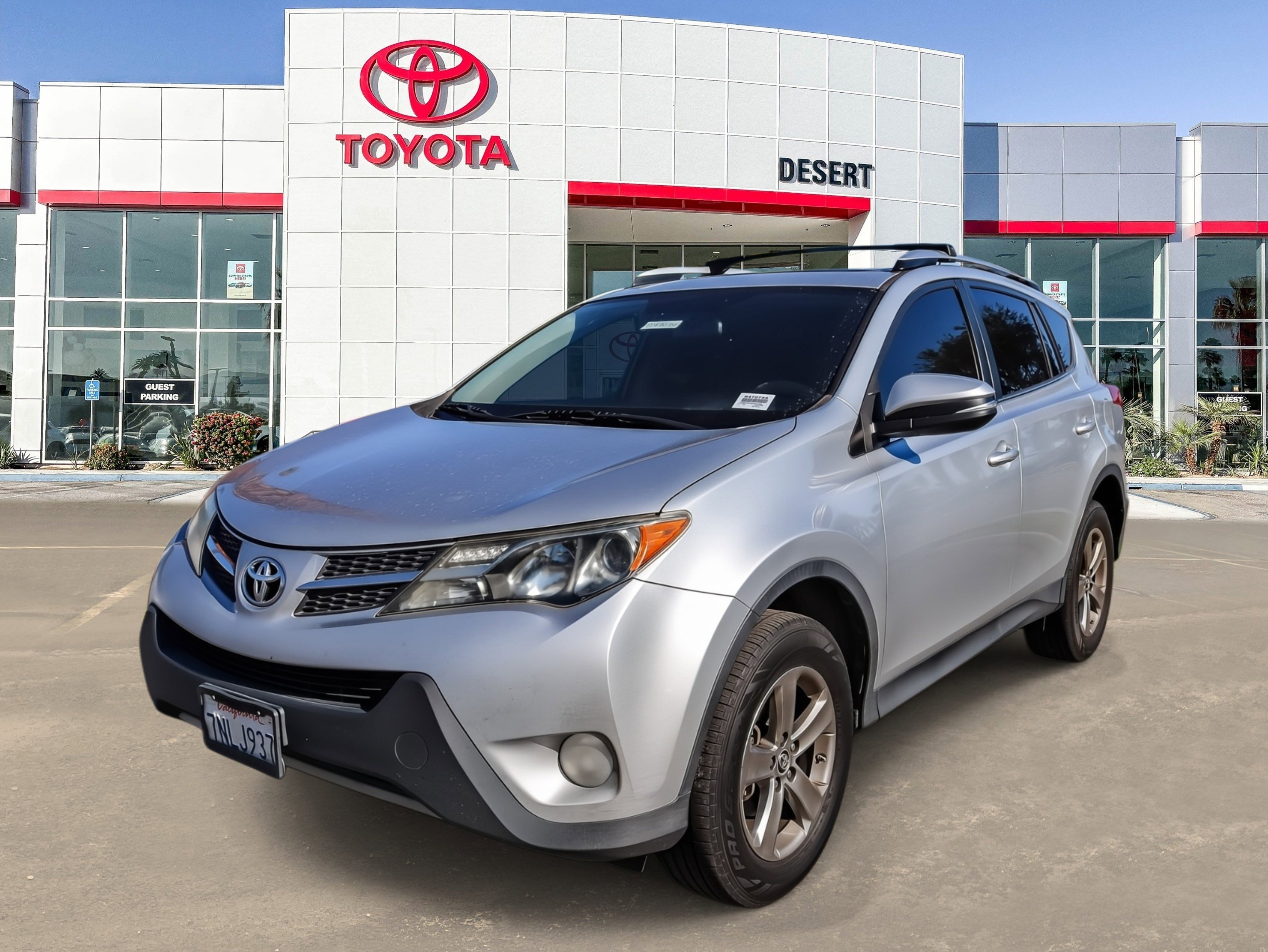 Used 2015 Toyota RAV4 XLE with VIN JTMWFREV8FD077606 for sale in Cathedral City, CA