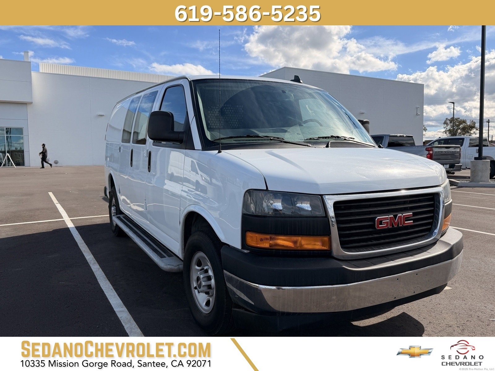 2023 GMC Savana Cargo Work Van