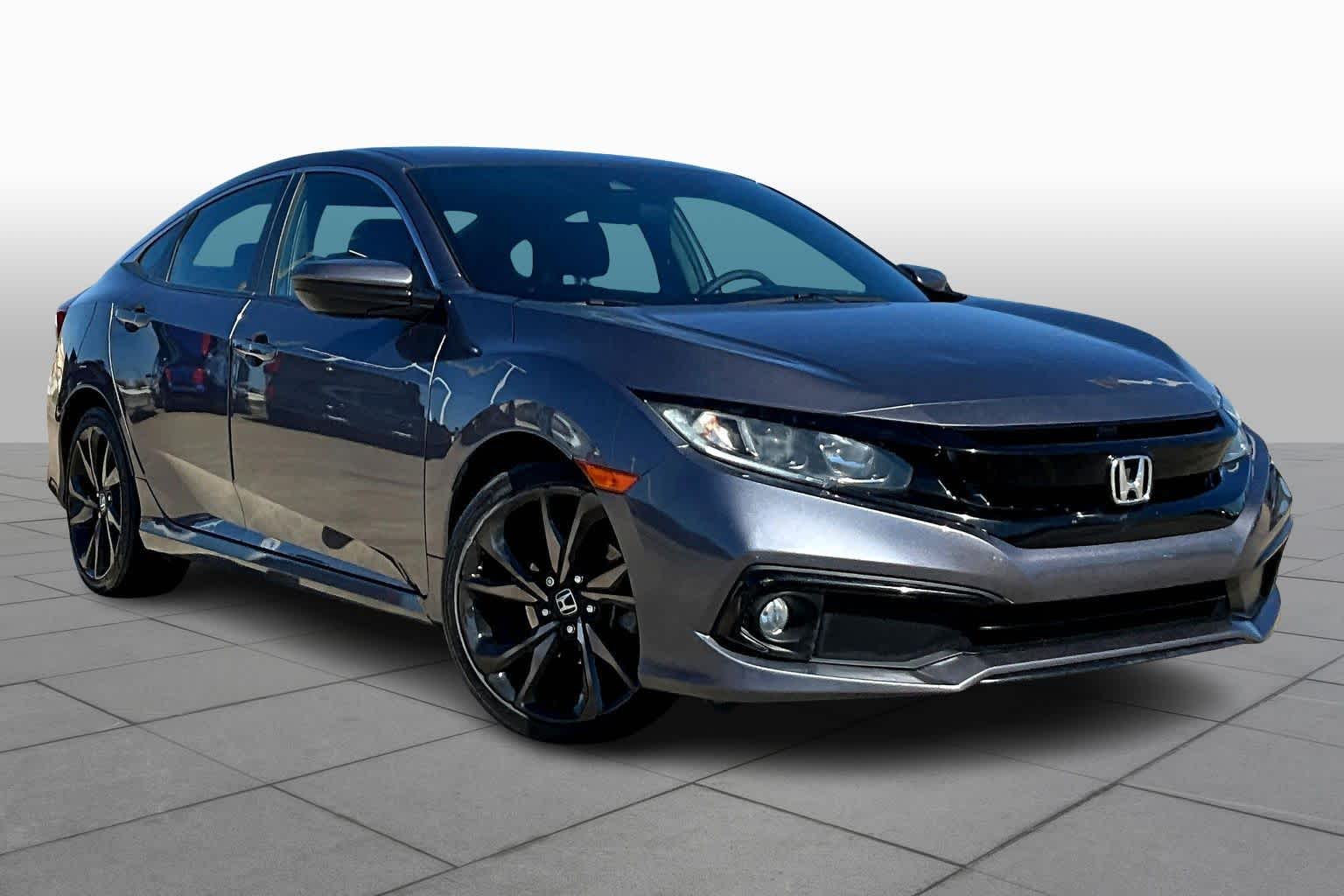 Used 2020 Honda Civic Sport with VIN 19XFC2F83LE017770 for sale in Richmond, TX