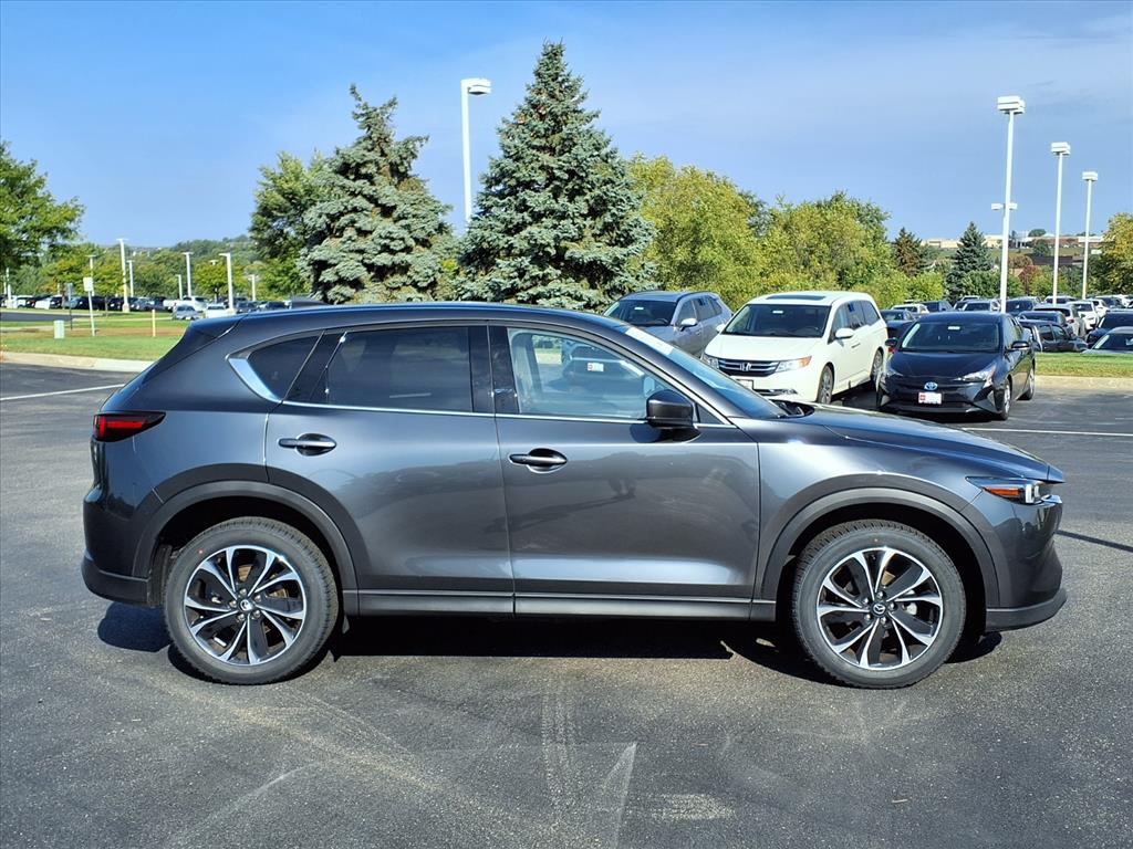 Used 2023 Mazda CX-5 S Premium package with VIN JM3KFBDMXP0181352 for sale in Burnsville, Minnesota