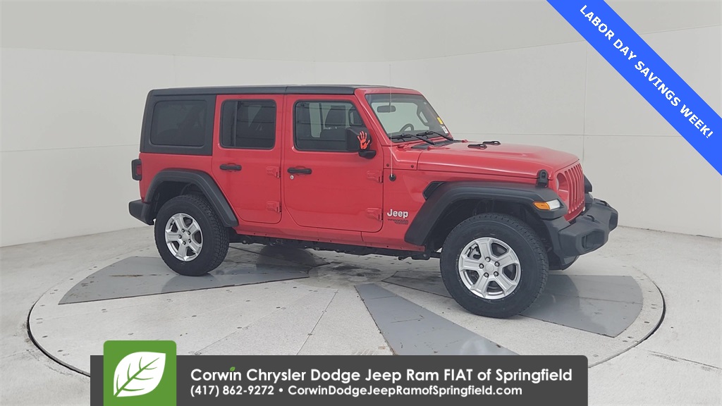 2021 Jeep Wrangler Unlimited Sport S photo 2
