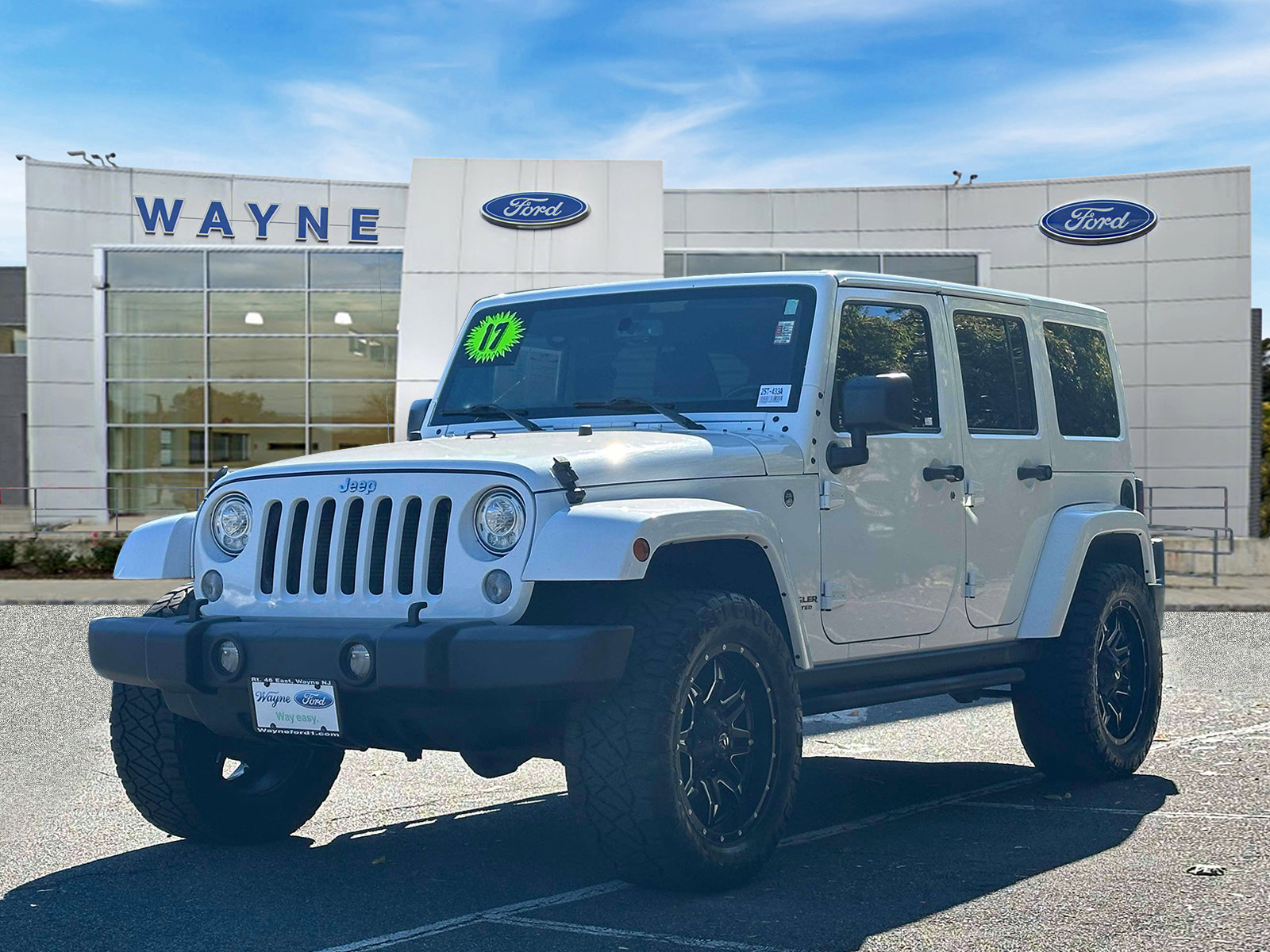 Used 2017 Jeep Wrangler Unlimited Rubicon with VIN 1C4HJWFG8HL522604 for sale in Wayne, NJ