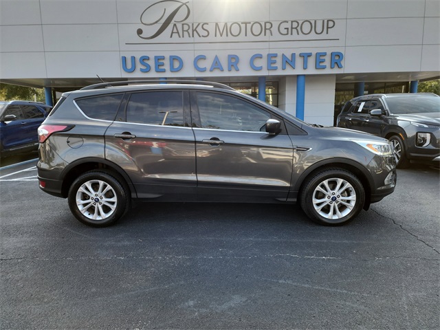 Certified 2018 Ford Escape SEL with VIN 1FMCU0HD7JUB00868 for sale in Gainesville, FL
