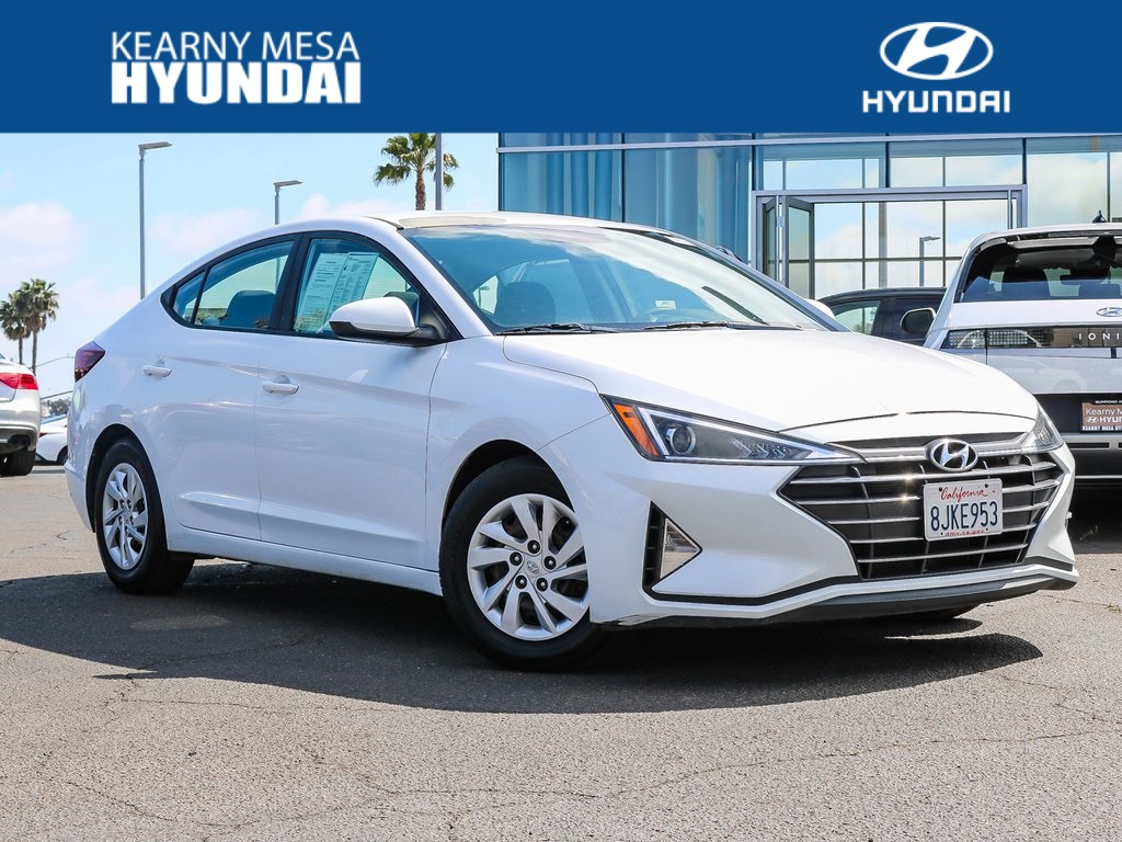 Certified PreOwned 2019 Hyundai Elantra SE 4D Sedan in San Diego T540467A Kearny Mesa Hyundai