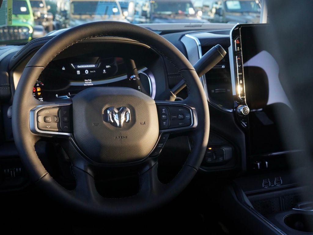 New 2026 Ceramic Gray Clear-Coat Exterior Paint RAM Laramie image 23