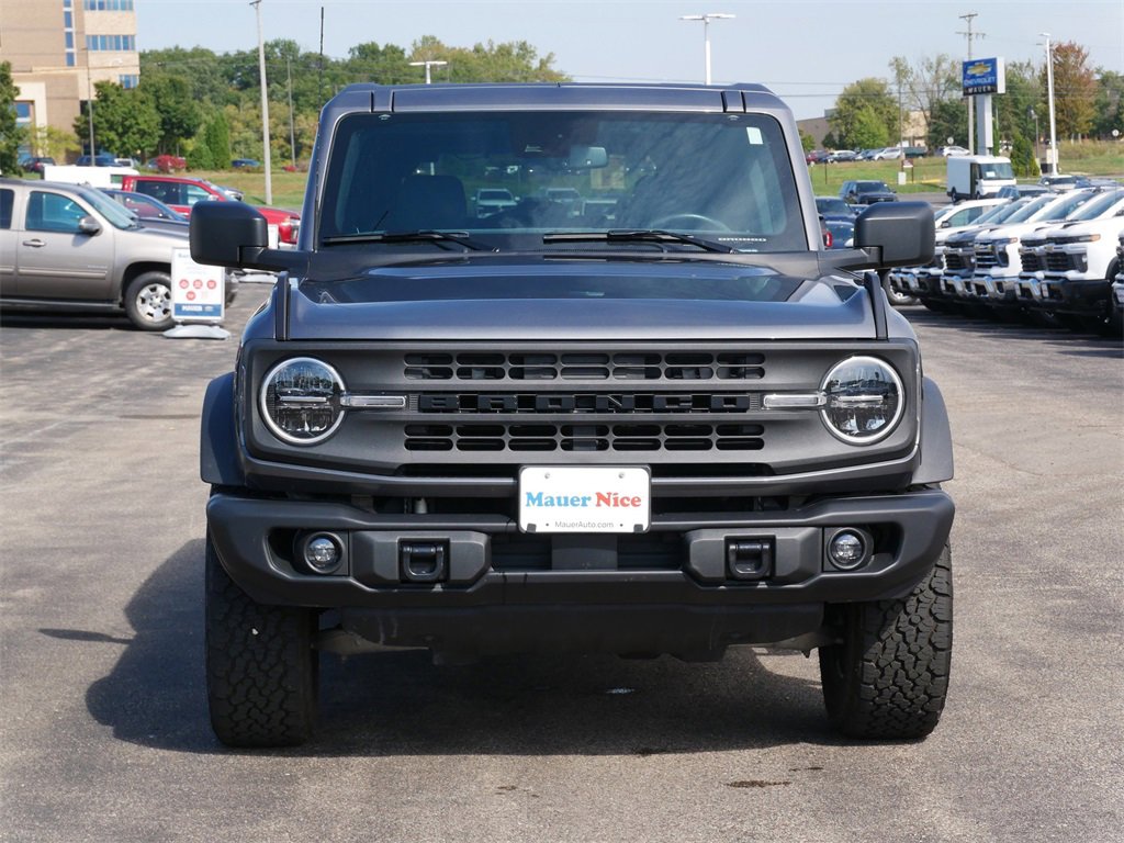 Used 2023 Ford Bronco 4-Door Black Diamond with VIN 1FMEE5BP4PLC17439 for sale in Inver Grove Heights, Minnesota