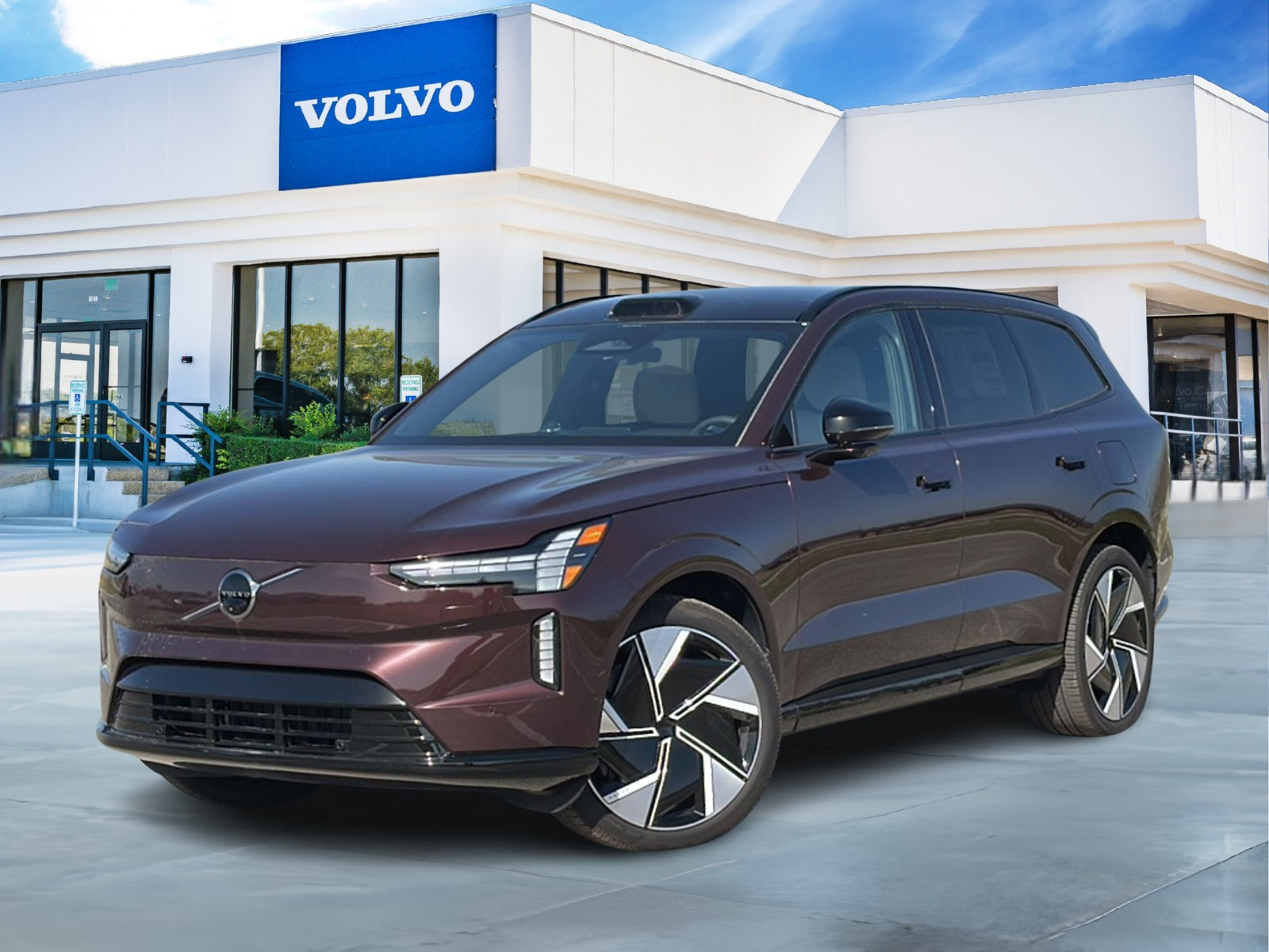 New 2025 Mulberry Red Volvo Twin Motor Performance Ultra 6-Seater image 1