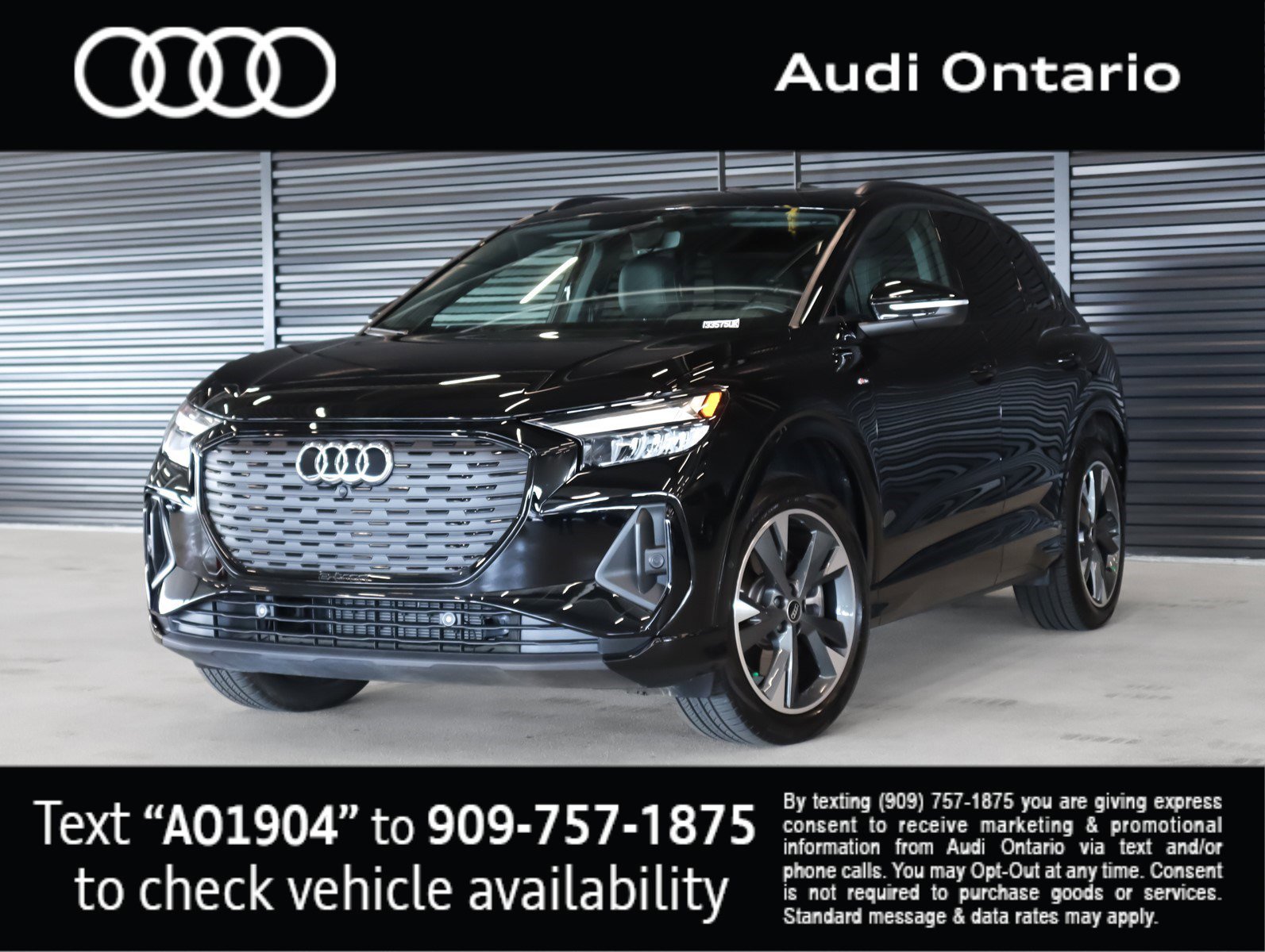 Used 2024 Mythos Black Metallic Audi Premium Plus image 1