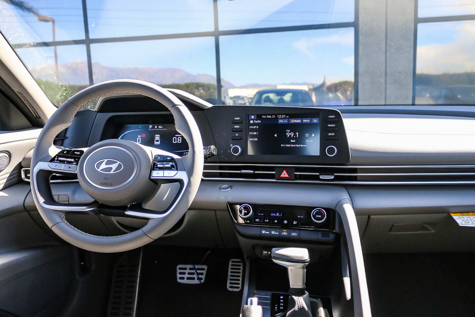 New 2025 Intense Blue Hyundai SEL Sport image 12