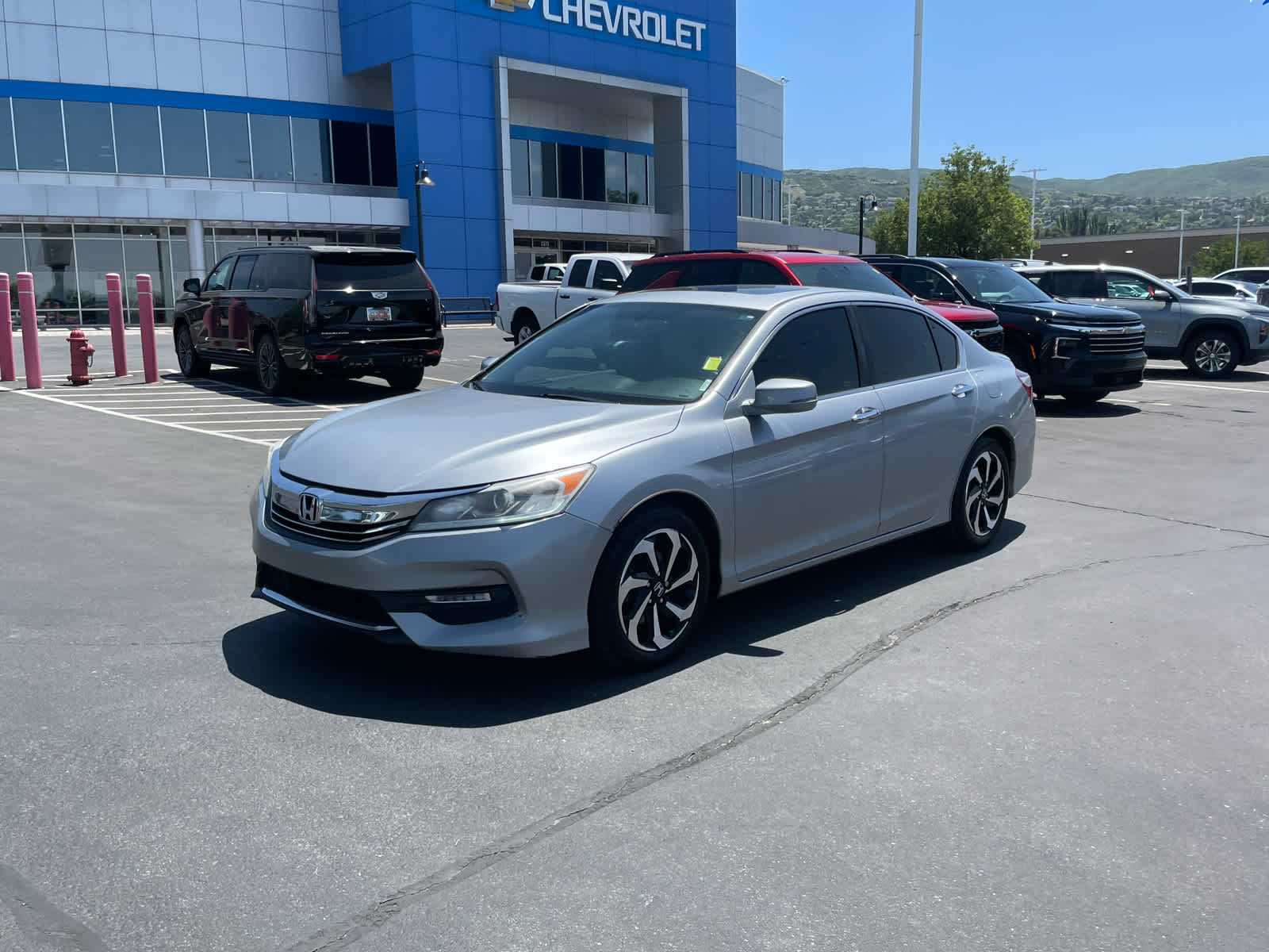 Used 2017 Honda Accord EX-L with VIN 1HGCR2F84HA099392 for sale in Woods Cross, UT