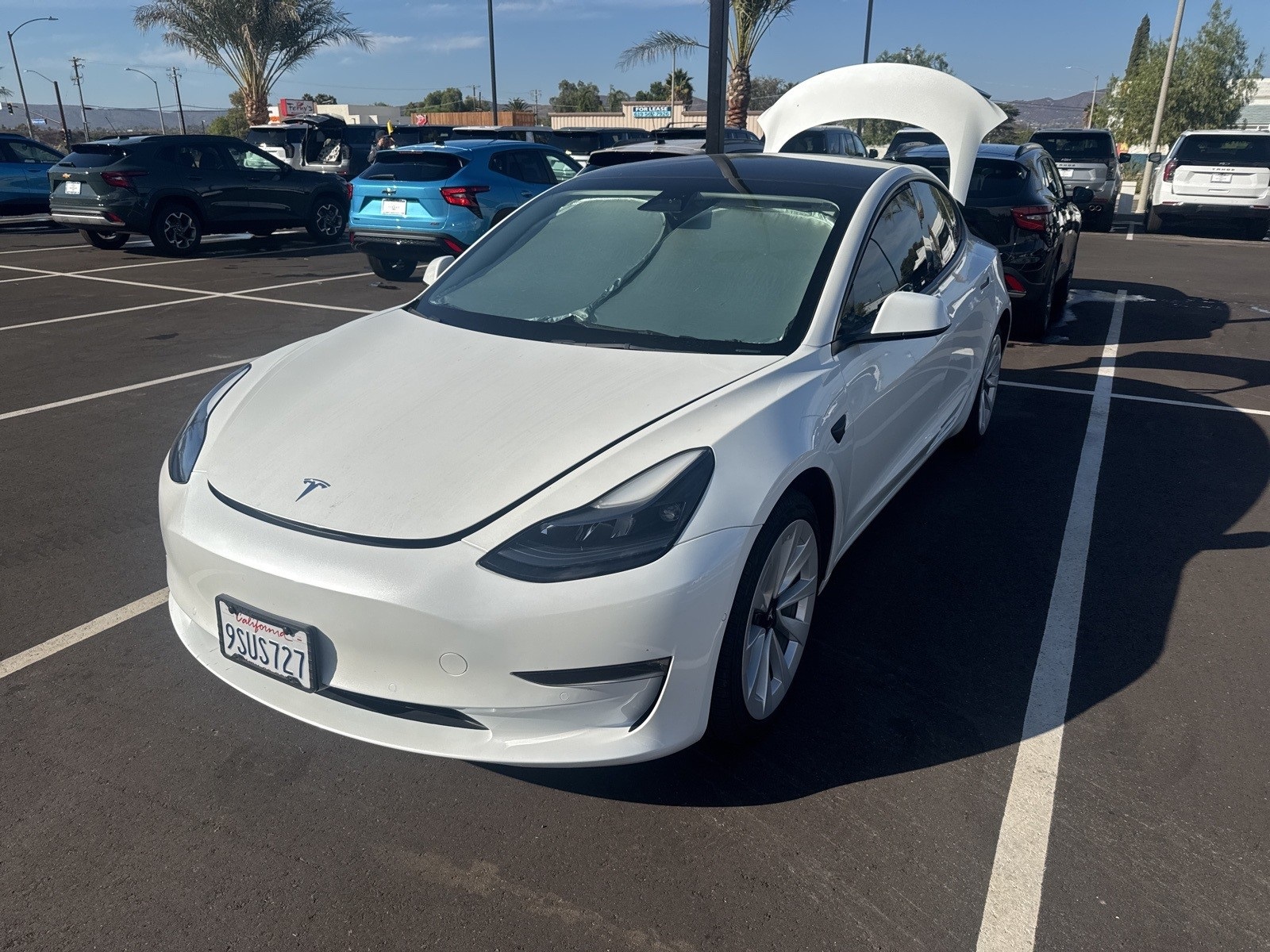 Used 2022 Tesla Model 3 Long Range with VIN 5YJ3E1EB2NF116940 for sale in Santee, CA