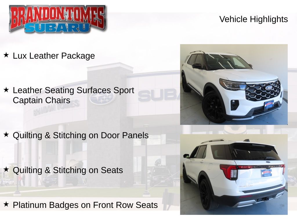 2025 Ford Explorer Platinum photo 3