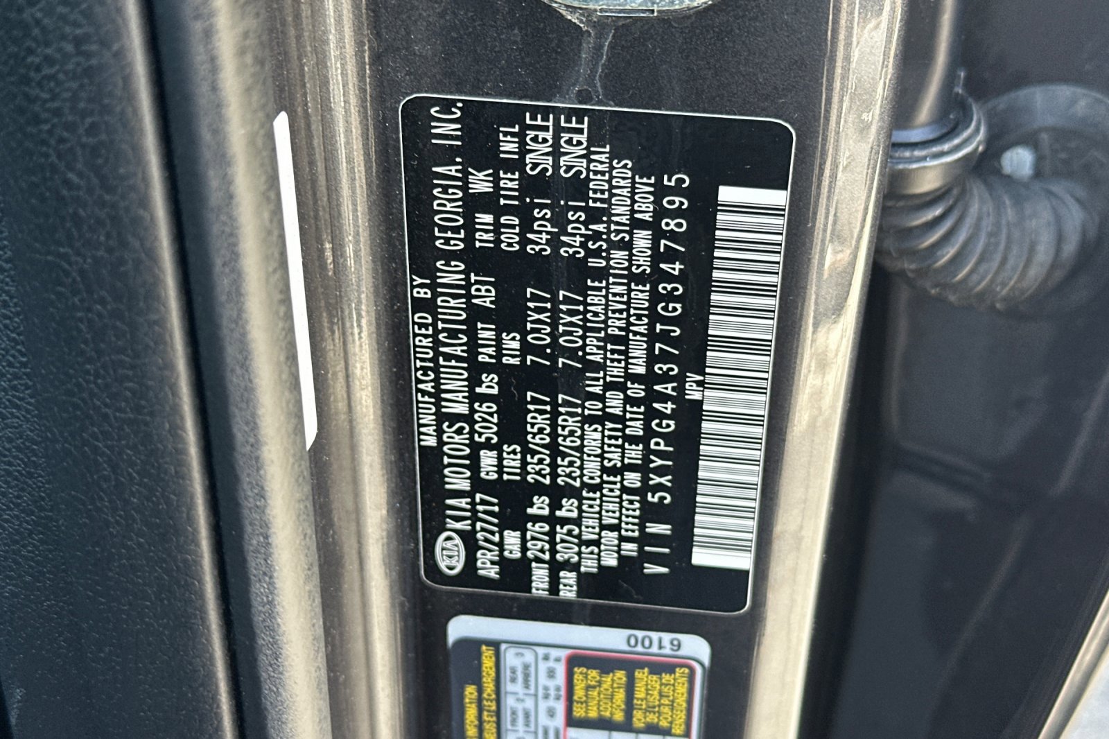 2018 Kia Sorento LX photo 27