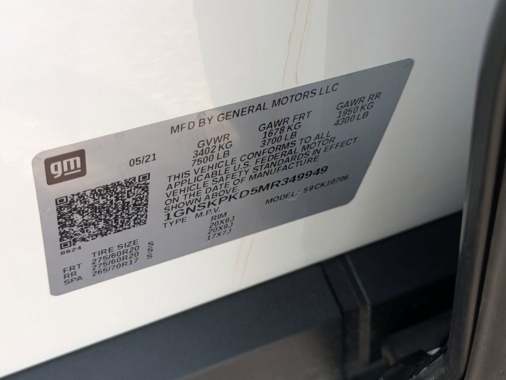 2021 Chevrolet Tahoe Z71 photo 27