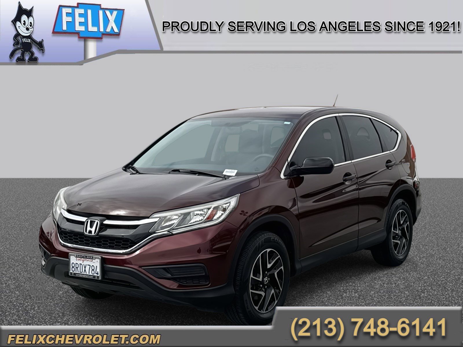 Used 2016 Basque Red Pearl II Honda SE image 1