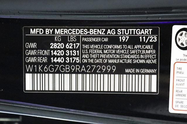2024 Mercedes Benz S 4MATIC 580 photo 34