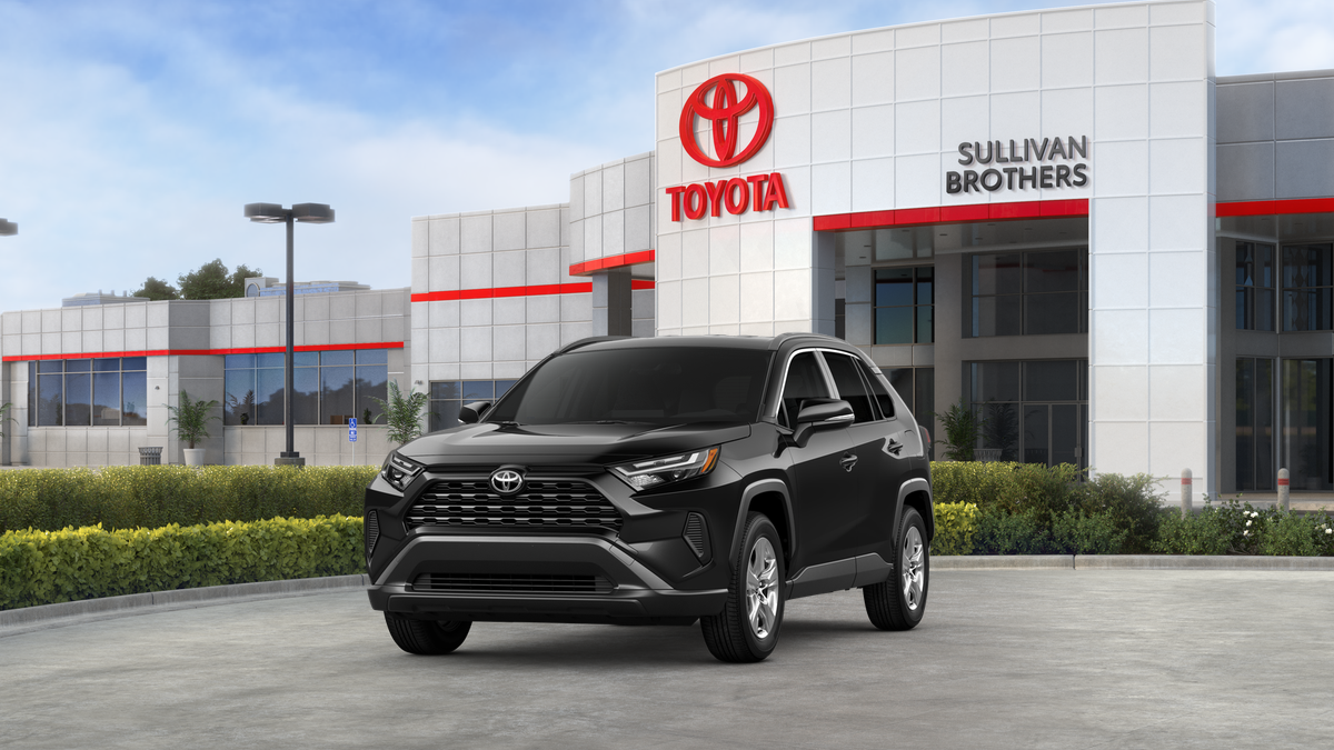New 2025 Midnight Black Metallic Toyota XLE image 1