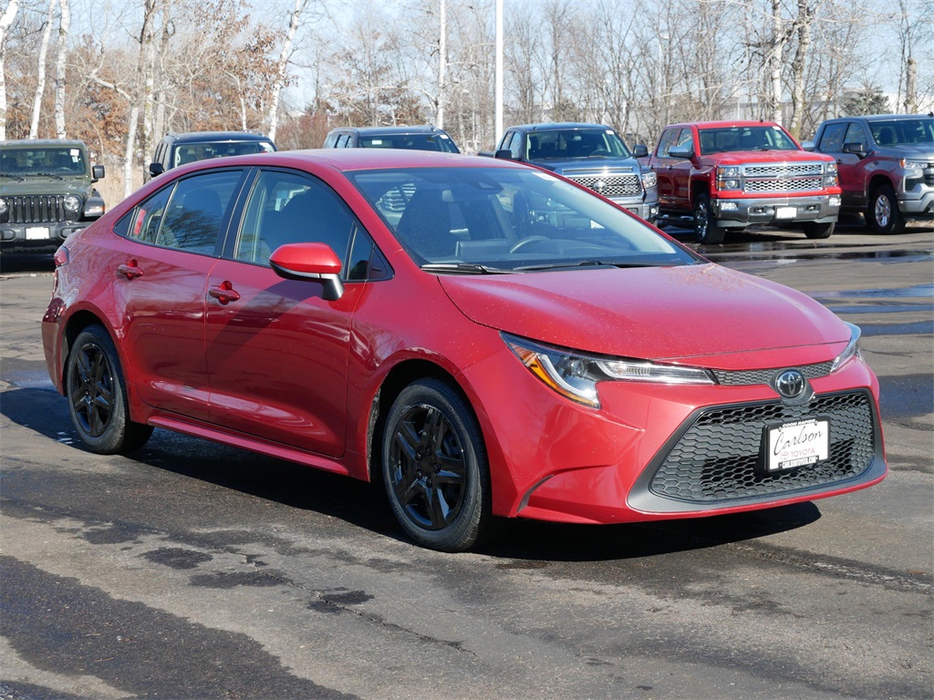 Certified 2020 Toyota Corolla LE with VIN JTDEPRAE5LJ046518 for sale in Minneapolis, Minnesota