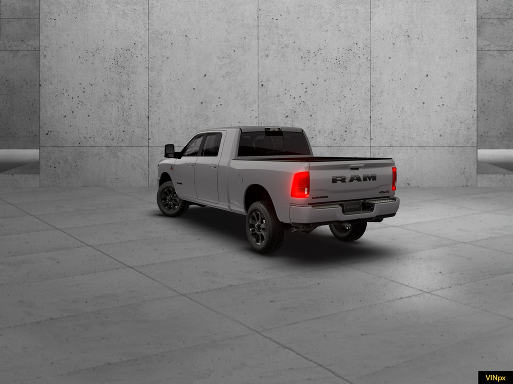 New 2026 Ceramic Gray Clear-Coat Exterior Paint RAM Laramie Night Edition image 3