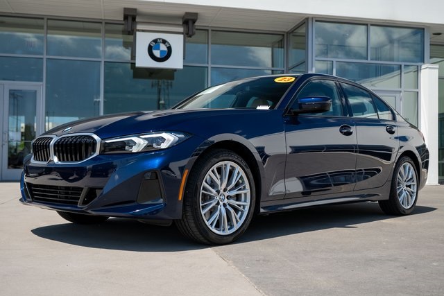 Certified Used 2023 Tanzanite Blue II Metallic BMW 330i xDrive image 1