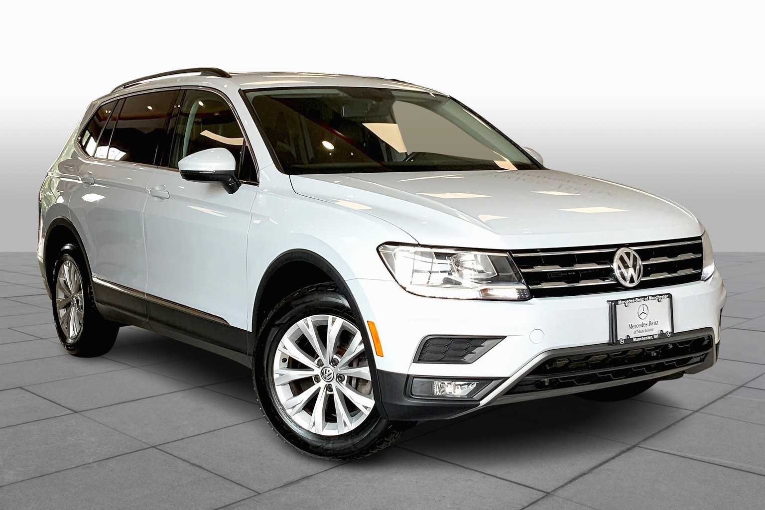 Used 2018 Volkswagen Tiguan SE with VIN 3VV2B7AX7JM003548 for sale in Westwood, MA