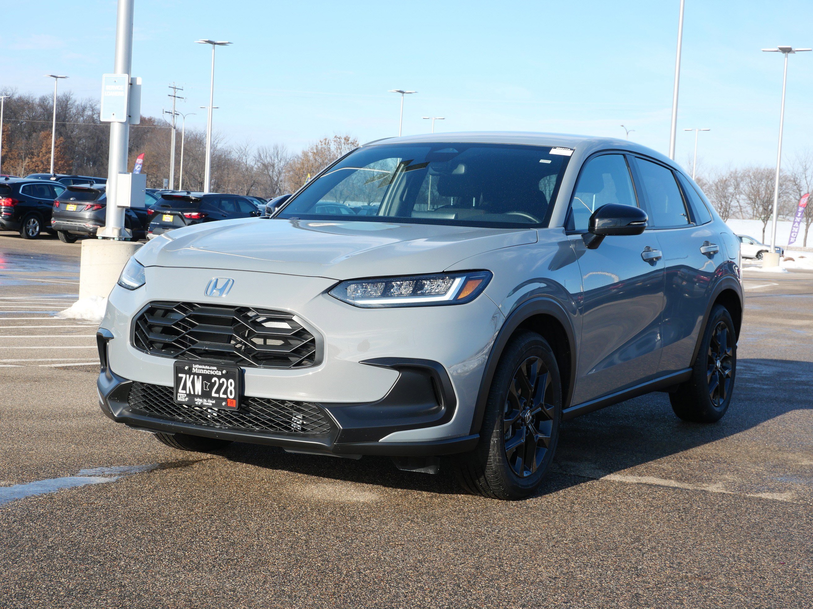 Used 2025 Honda HR-V Sport with VIN 3CZRZ2H55SM786803 for sale in Waite Park, Minnesota