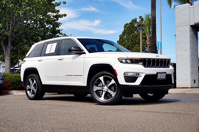 Certified Used 2023 White Jeep 4xe image 1