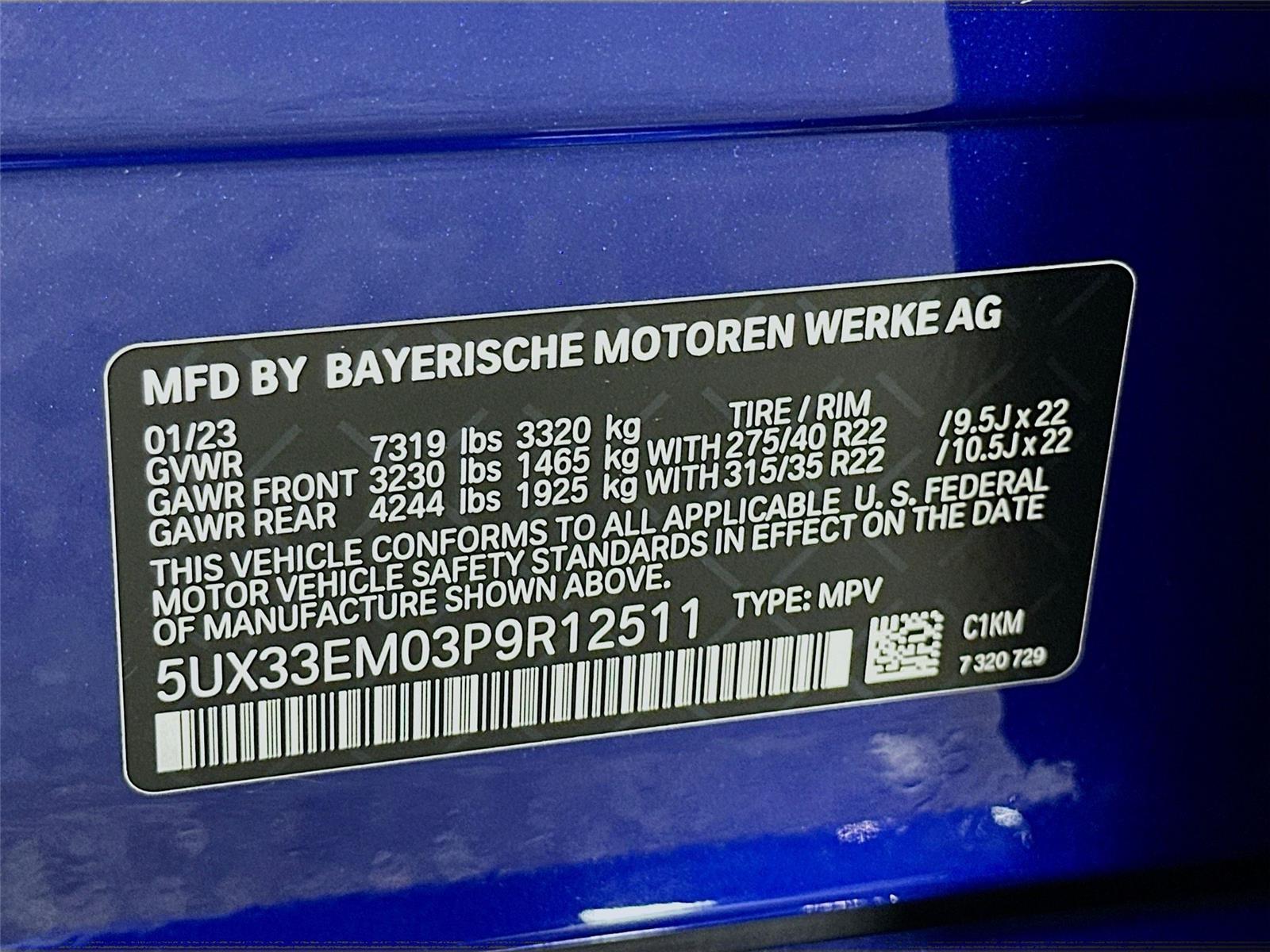 2023 Bmw X7 M60i photo 35