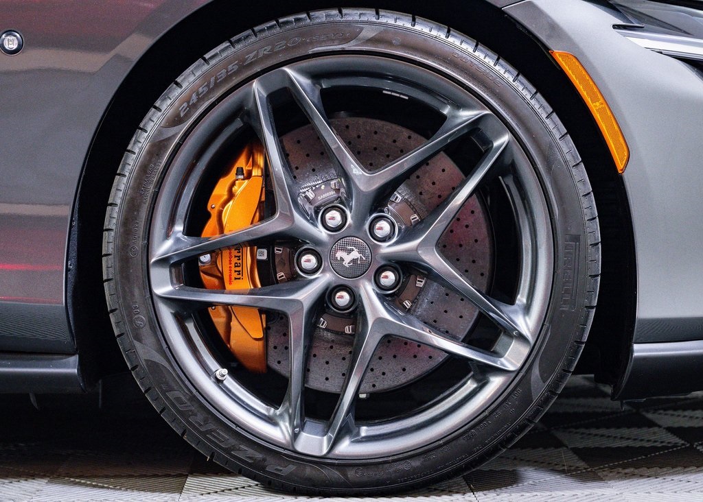 Certified Used 2024 Grigio Silverstone Metallic Ferrari Base image 7