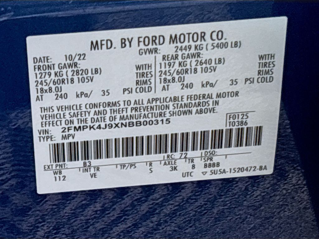 2022 Ford Edge SEL photo 22